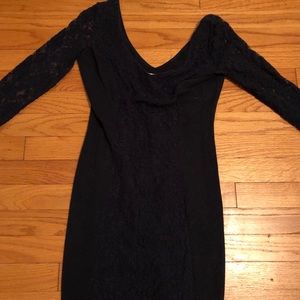 Lace sleeve dress from Abercrombie
